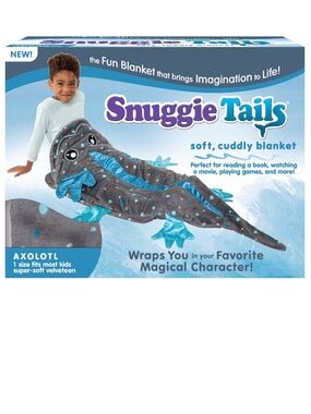 Snuggie Tails Axolotl Wearable Blanket